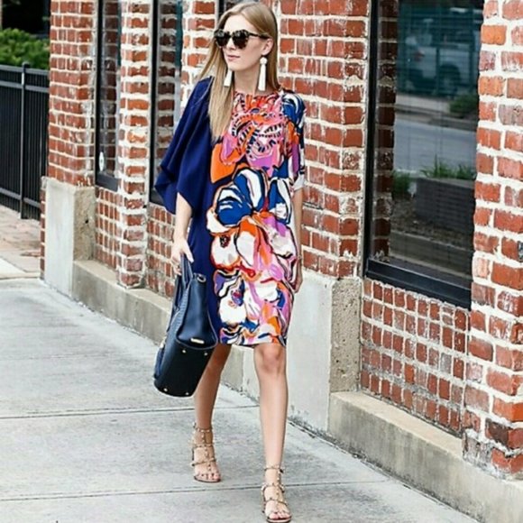 Maeve Vero Dress 100% Silk Anthropologie - Picture 2 of 6